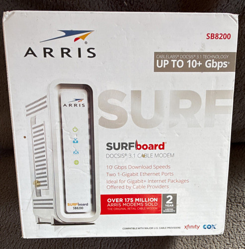 Arris surfboard sb8200 docsis - arris,