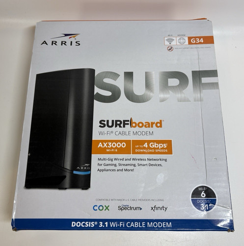 Arris surfboard g34 6 - g34, wi‑fi