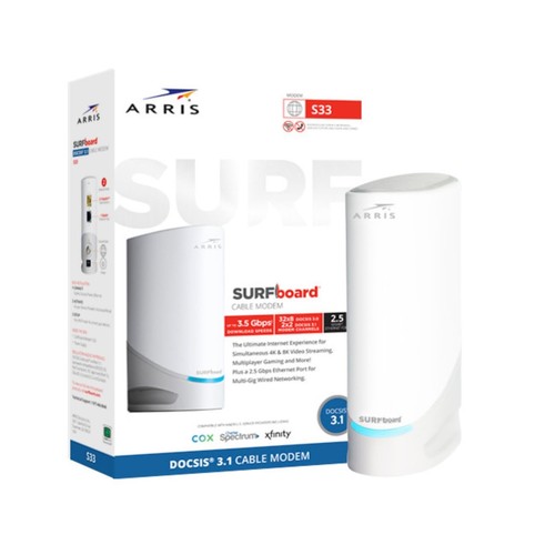 Arris s33 surfboard - docsis, 3.1