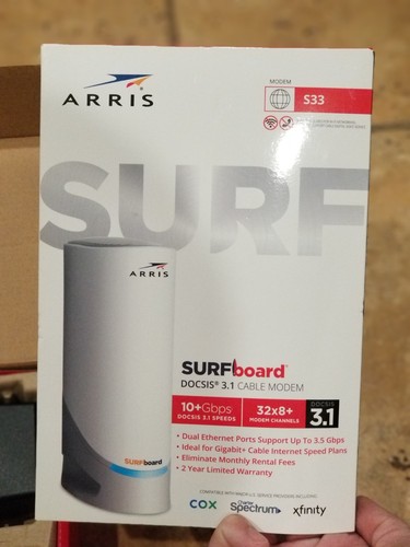 Arris s33 gbps ethernet - s33,