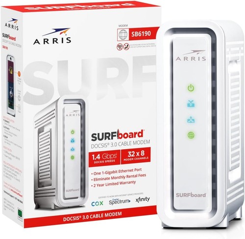 Arris sb6190 cable modem - arris,