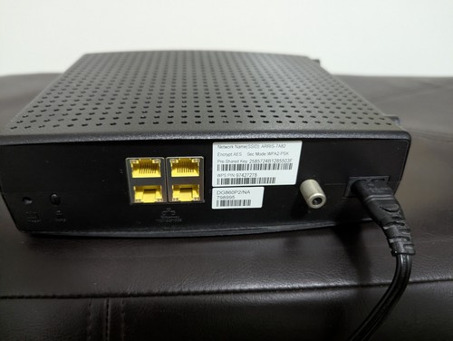 Arris dg860p2 docsis - docsis, 3.0