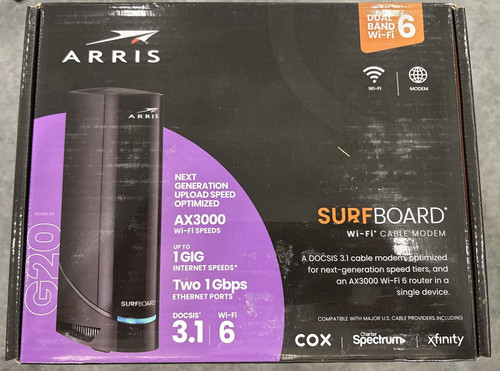 Arris g20 docsis - 3.1, cable