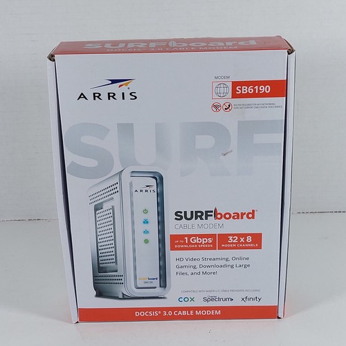 Arris surfboard sb6190 - surfboard, docsis