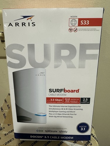 Arris s33 gbps ethernet - s33, 2.5